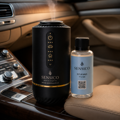 מפיץ ריח לרכב ותמצית ריח
